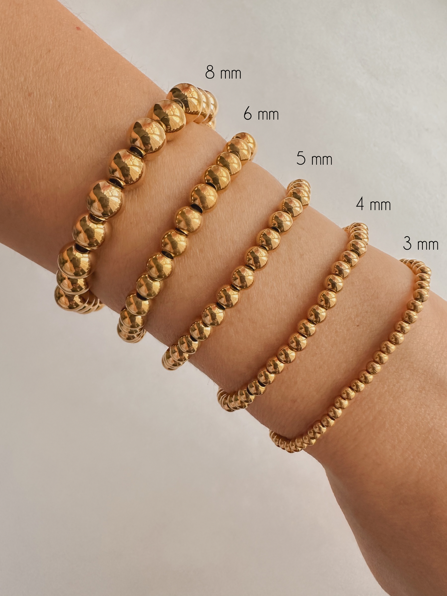 Elastic ball bracelet