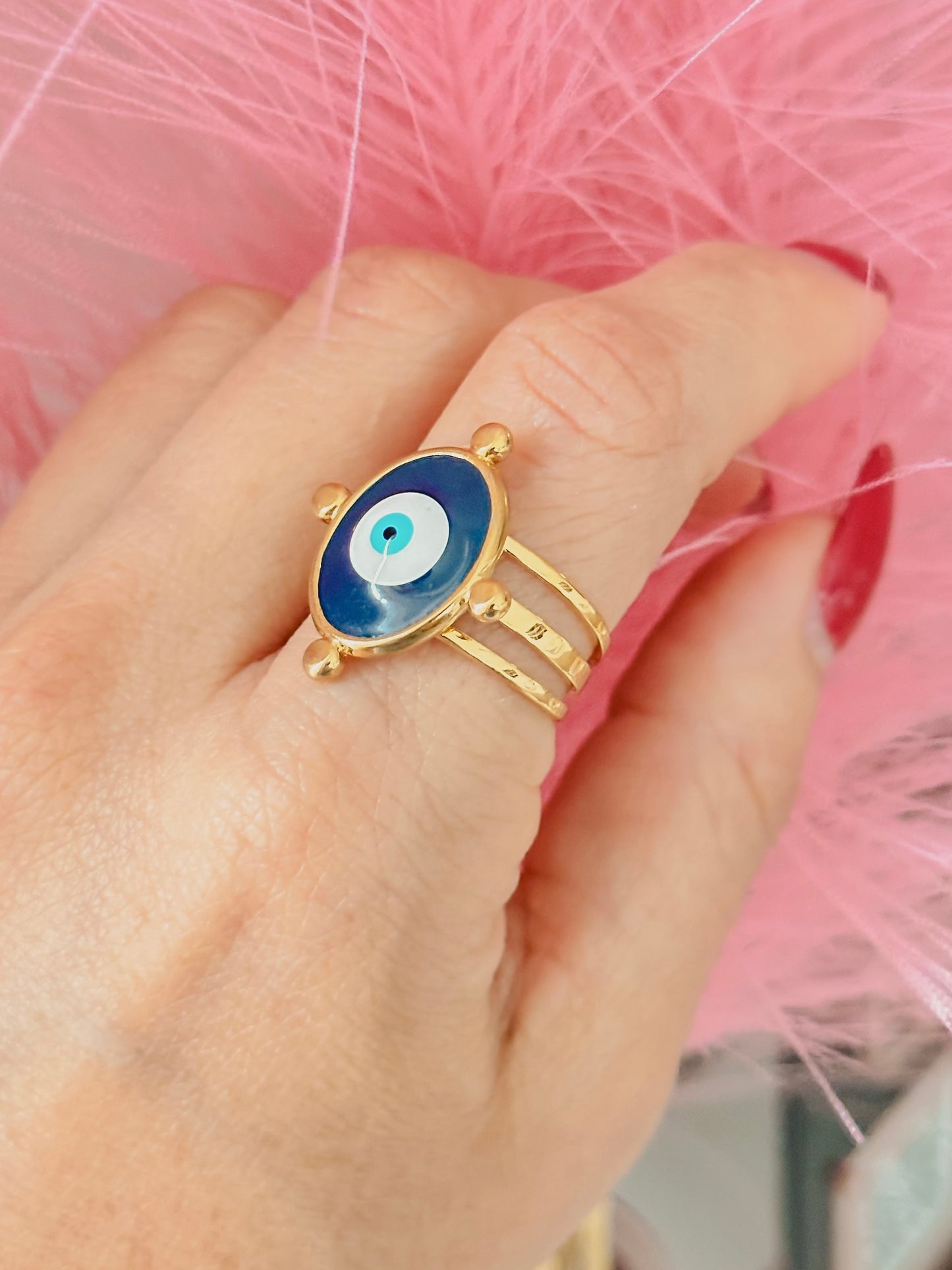 GOLDEN EYE RING