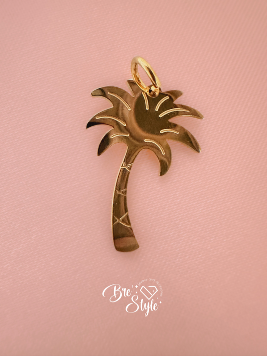Palm tree charm