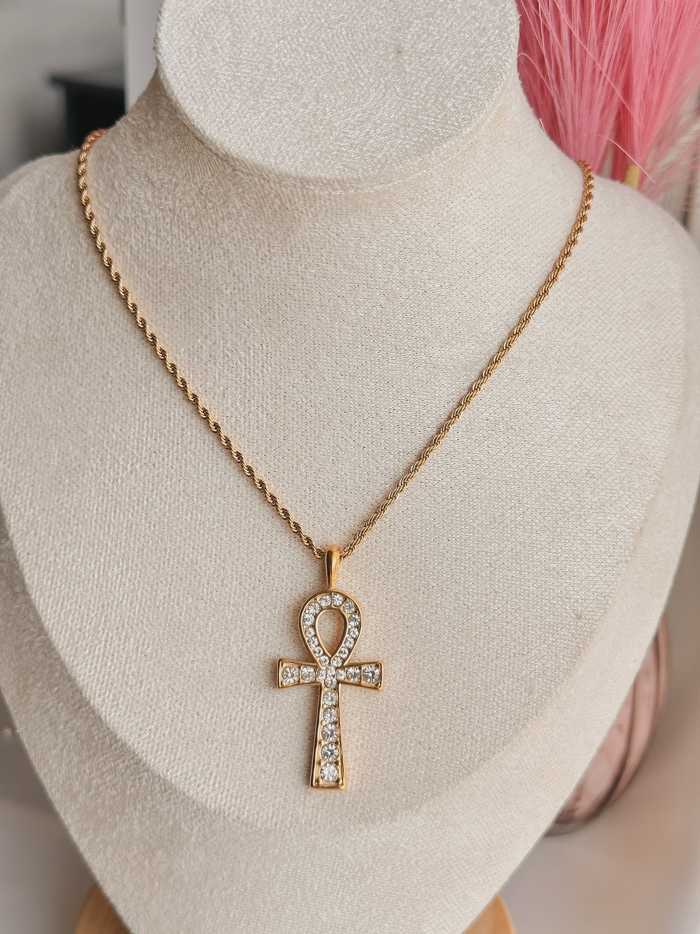 GOLDEN FAITH NECKLACE