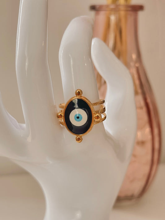 GOLDEN EYE RING